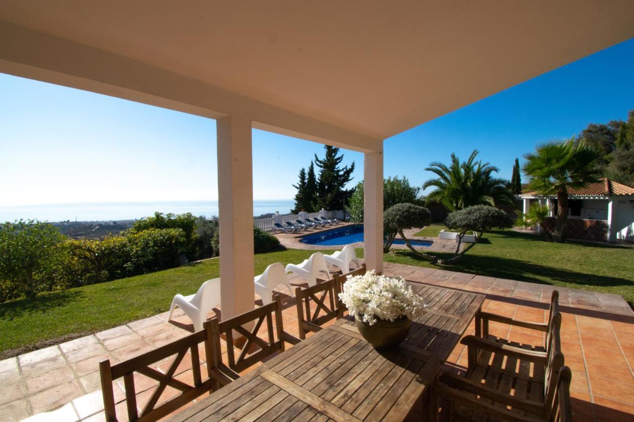 Gran Villa Con Vistas Al Mar Y Piscina Privada Málaga Dış mekan fotoğraf